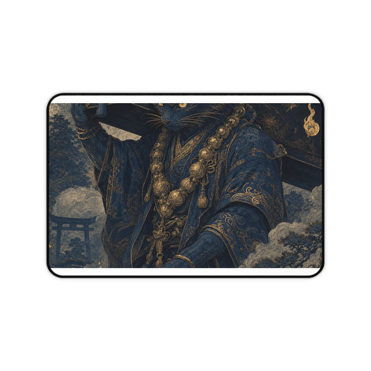 Kashcat Demon Carrying Coffin - Japanese Mythology Gaming Desk Mat - Moikas