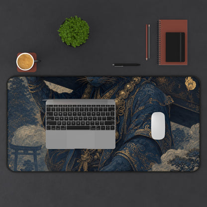 Kashcat Demon Carrying Coffin - Japanese Mythology Gaming Desk Mat - Moikas