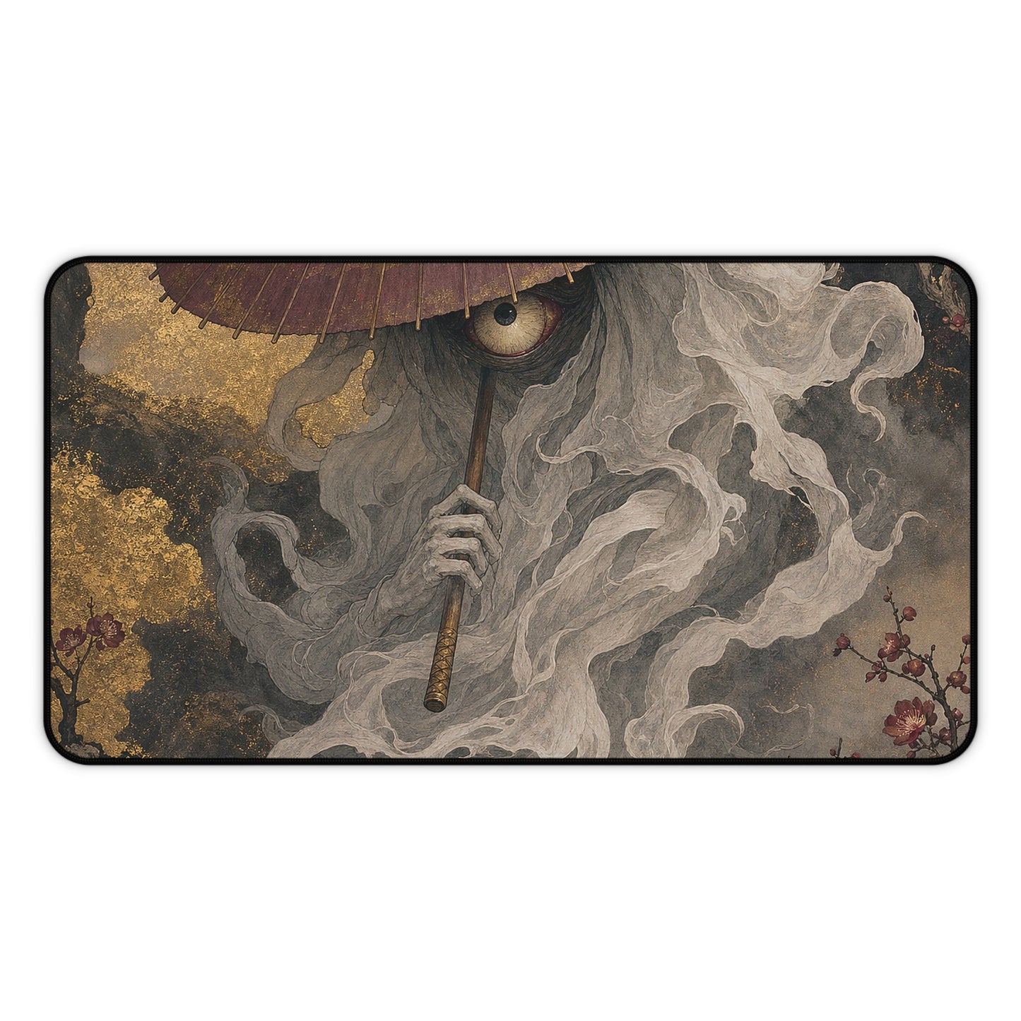 Kasobake Umbrellghost - Japanese Mythology Gaming Desk Mat - Moikas