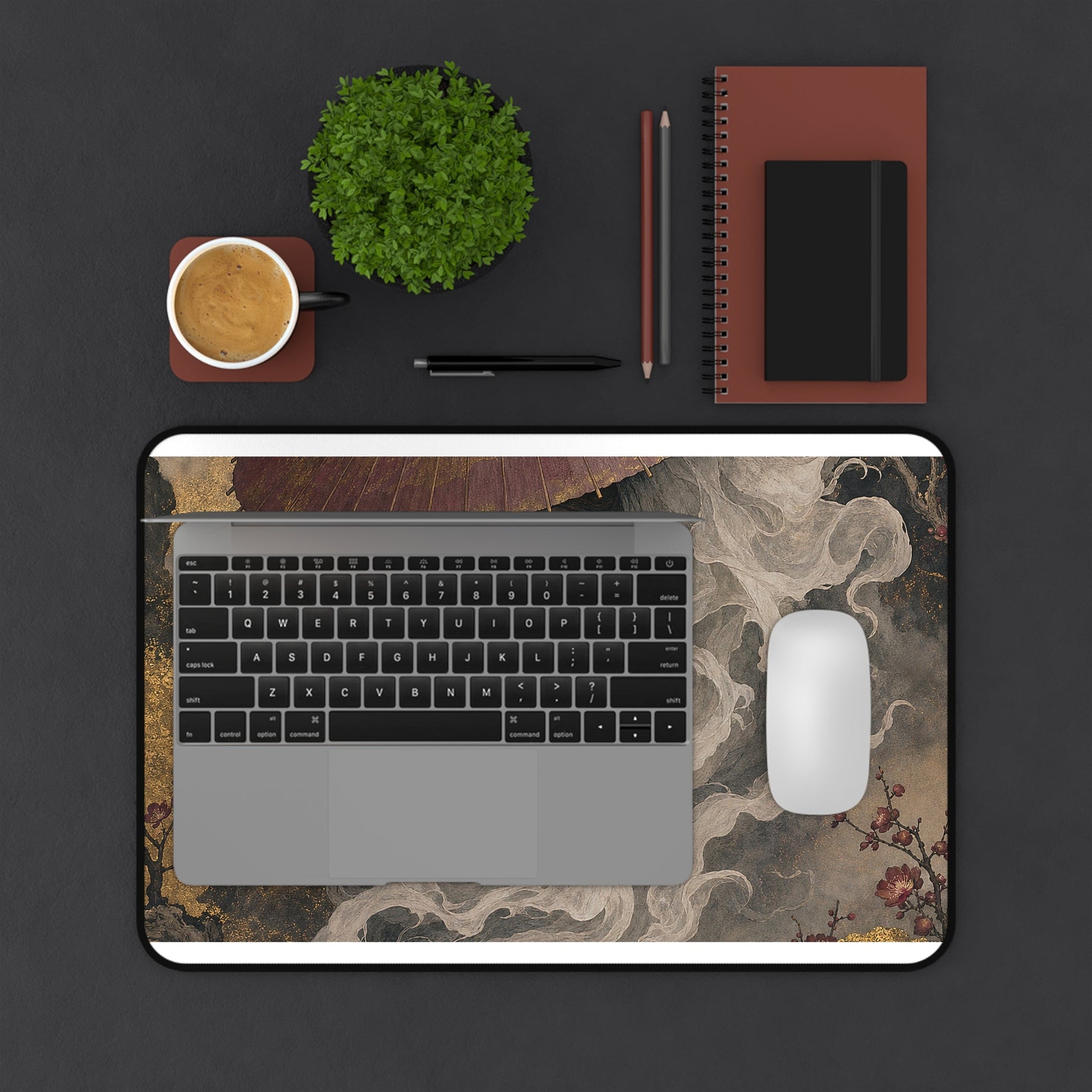 Kasobake Umbrellghost - Japanese Mythology Gaming Desk Mat - Moikas