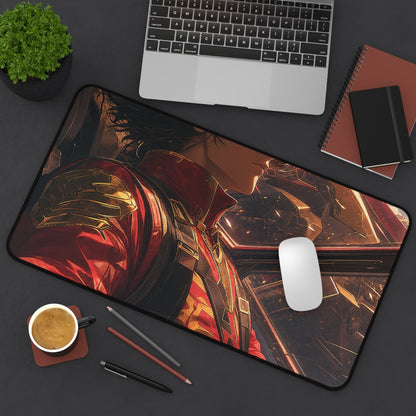 Mechpilot In Cockpit - Anime Manga Gaming Desk Mat - Moikas