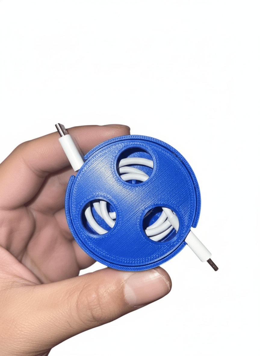 Minimalist EDC Cable Organizer – Compact & Functional - Moikas