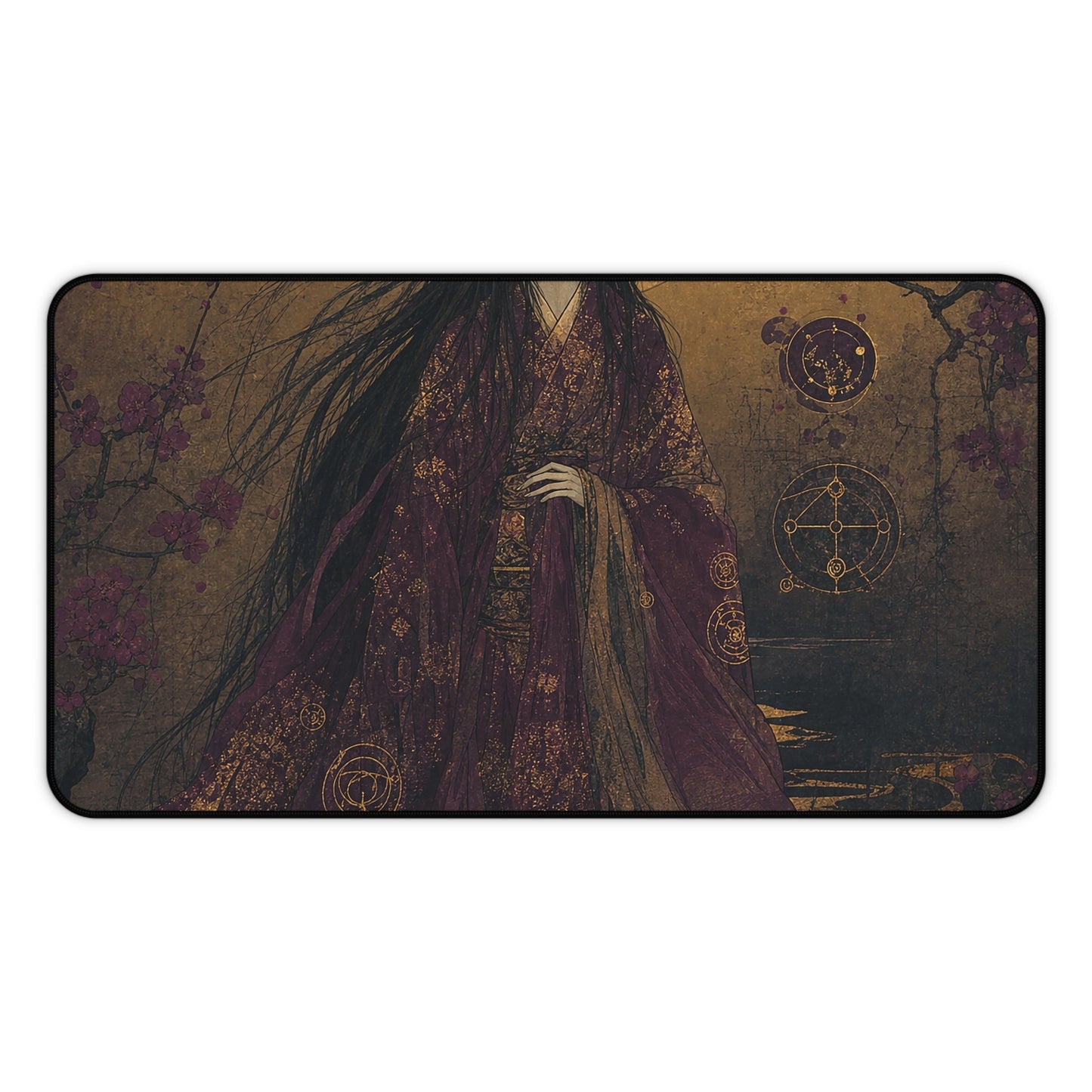 Nopperbo Faceless Ghost - Japanese Mythology Gaming Desk Mat - Moikas