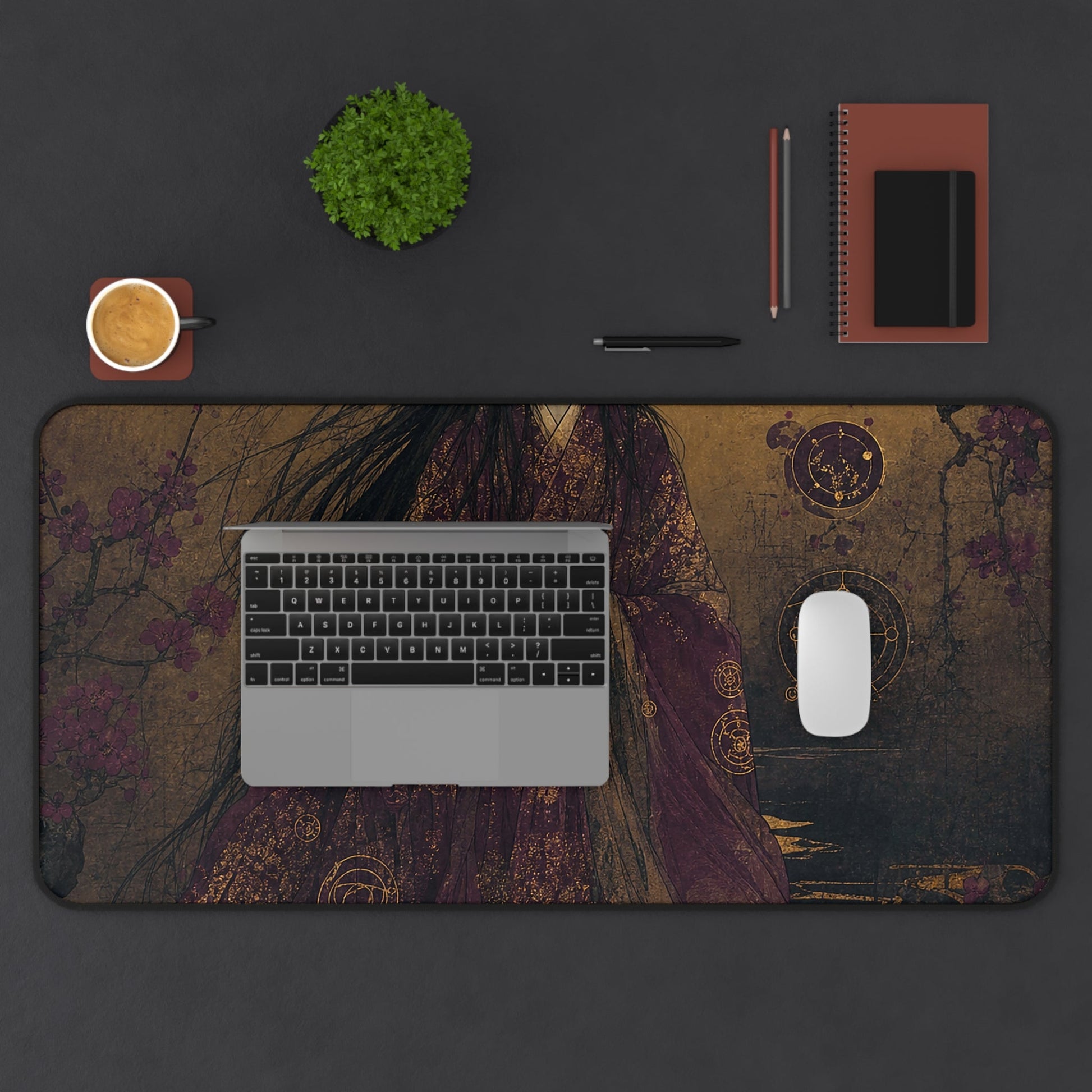 Nopperbo Faceless Ghost - Japanese Mythology Gaming Desk Mat - Moikas