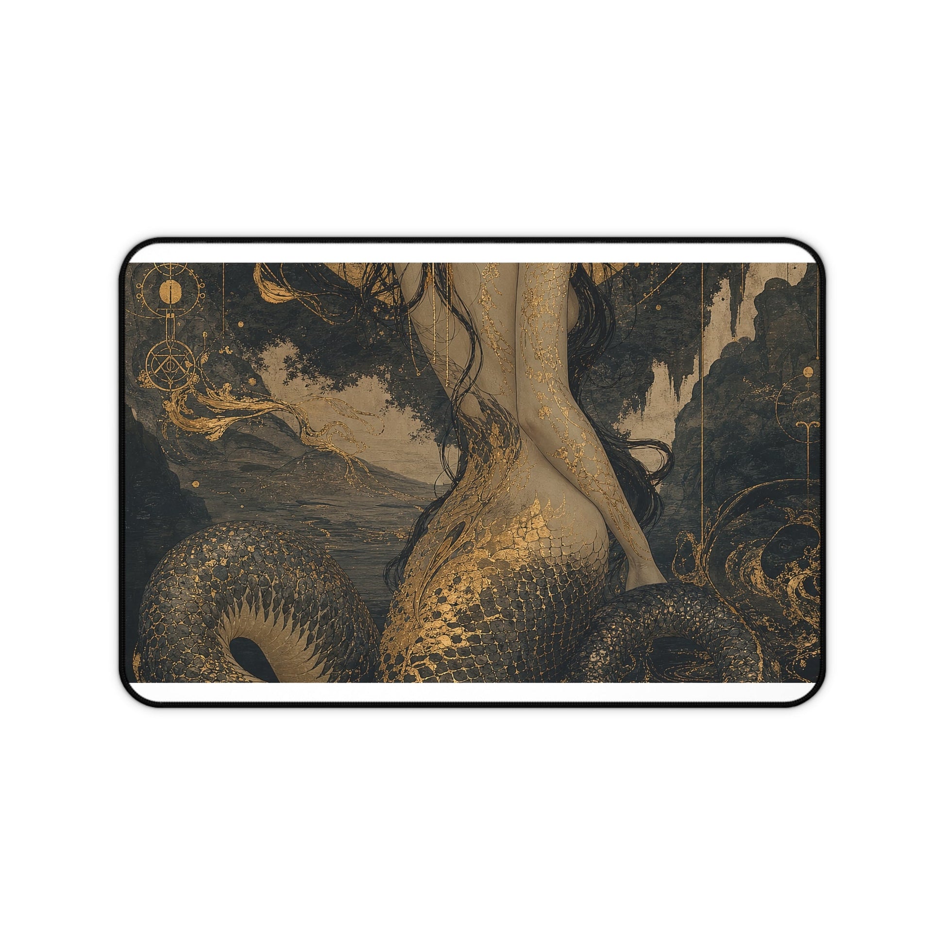 Nure Onnsnake Woman - Japanese Mythology Gaming Desk Mat - Moikas