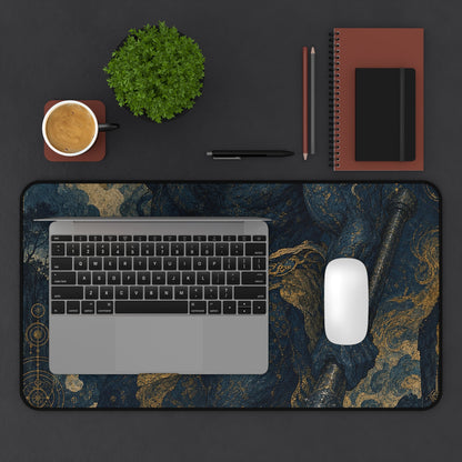 Oni With Iron Club - Japanese Mythology Gaming Desk Mat - Moikas