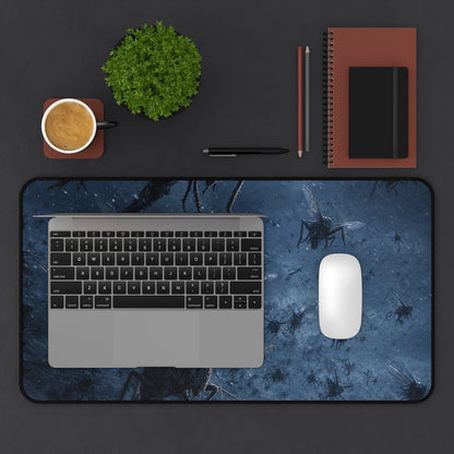 Plague Of Locusts Descending - Dark Fantasy Gaming Desk Mat - Moikas