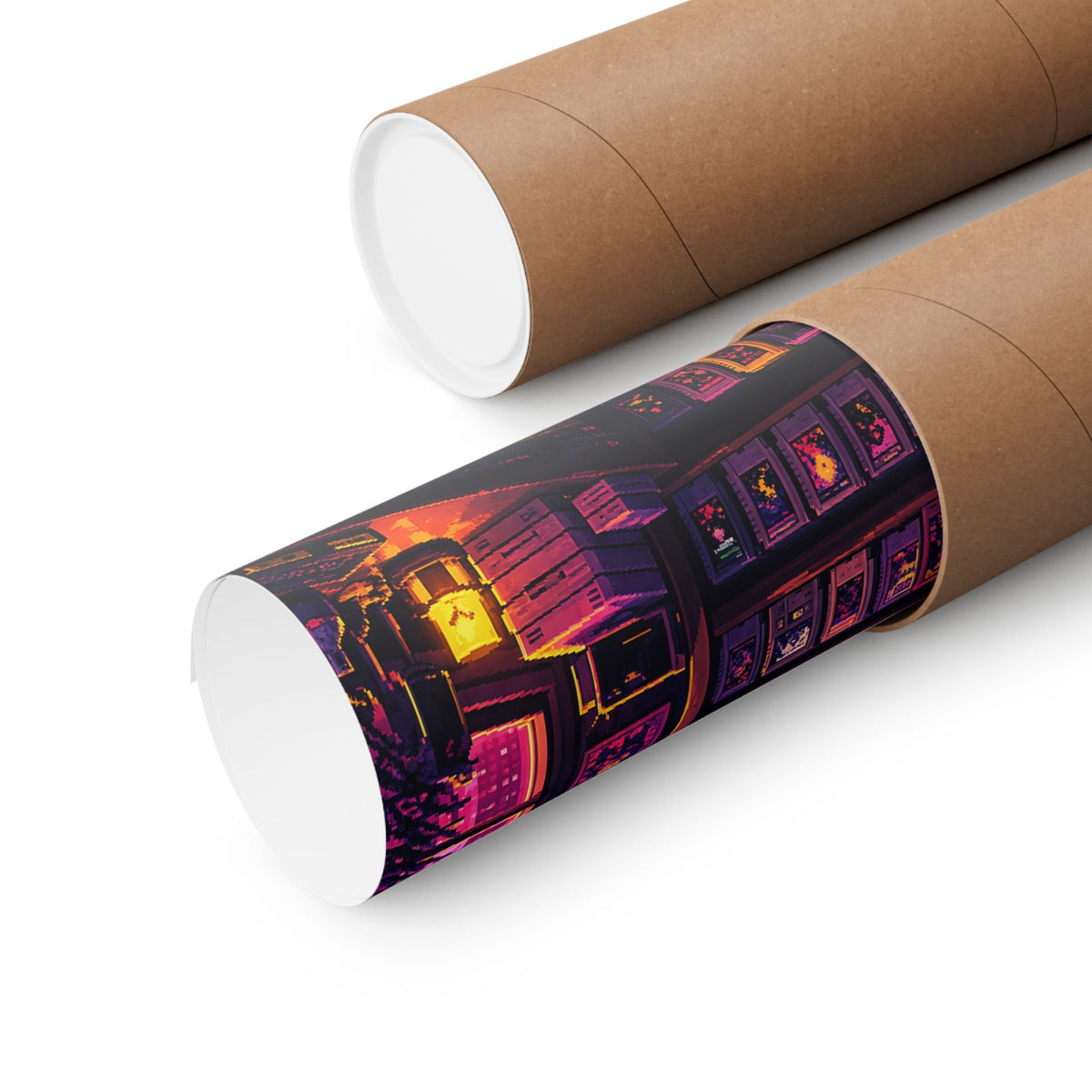 Retro Game Cartridge Collection - Gaming Culture Art Print (Matte Poster) - Moikas