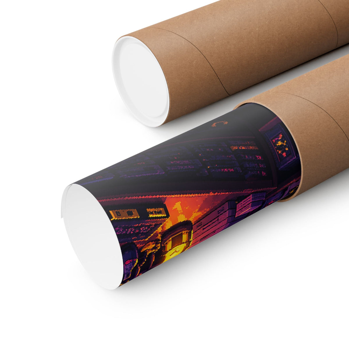 Retro Game Cartridge Collection - Gaming Culture Art Print (Matte Poster) - Moikas