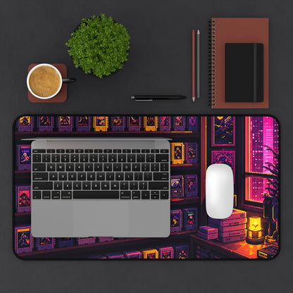 Retro Game Cartridge Collection - Gaming Culture Gaming Desk Mat - Moikas