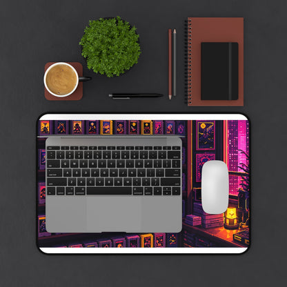 Retro Game Cartridge Collection - Gaming Culture Gaming Desk Mat - Moikas