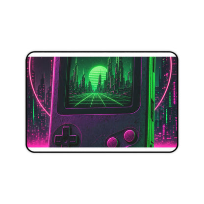 Retro Handheld Console - Gaming Culture Gaming Desk Mat - Moikas