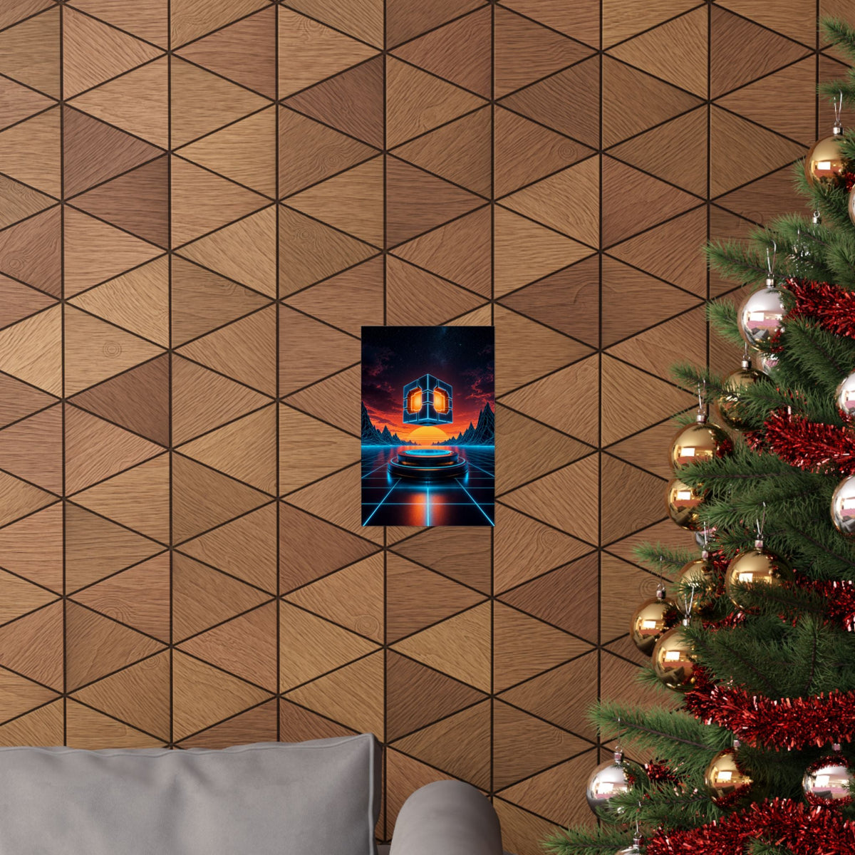 Retro Power-Up Floating - Gaming Culture Art Print (Matte Poster) - Moikas