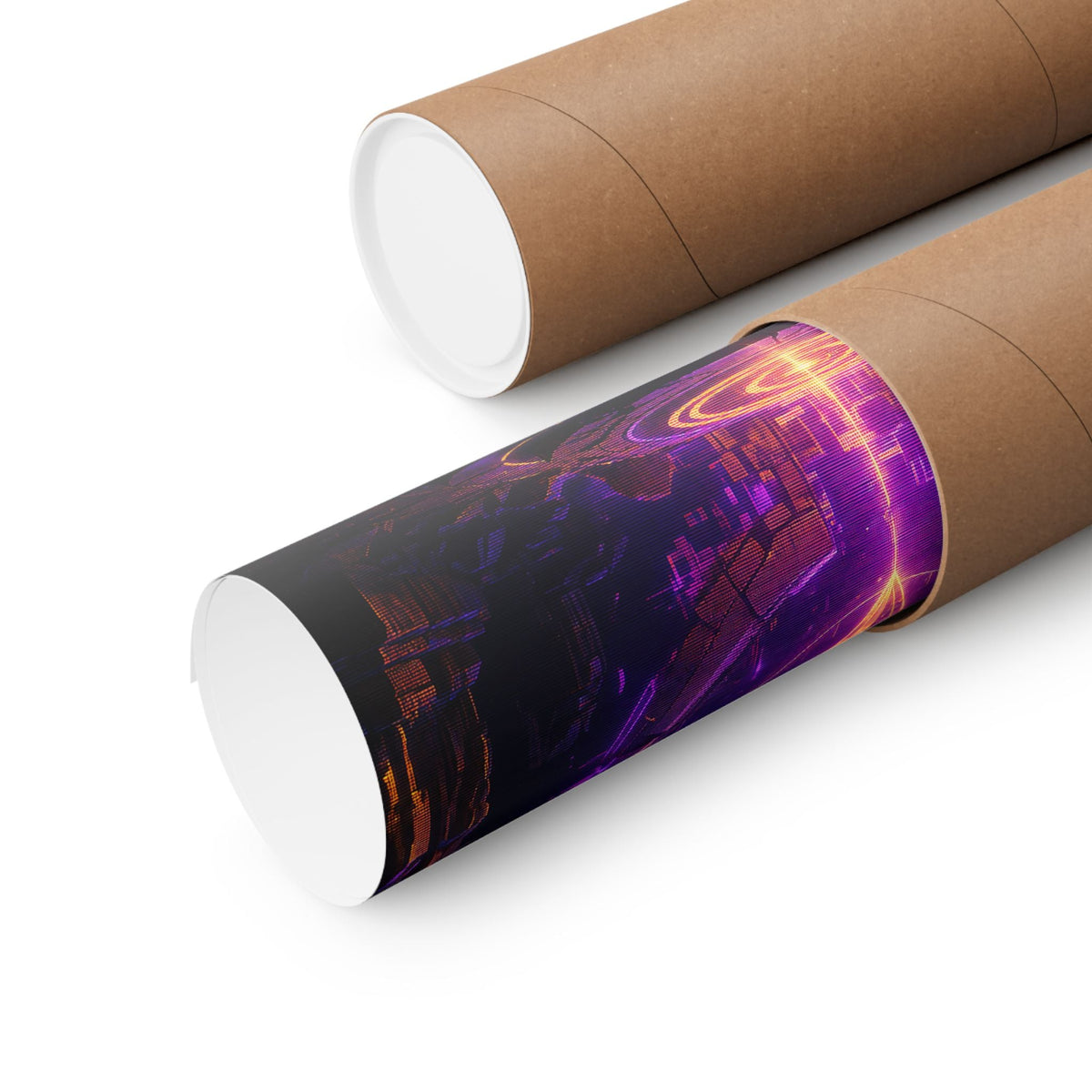 Save Point Glowing In Darkness - Gaming Culture Art Print (Matte Poster) - Moikas