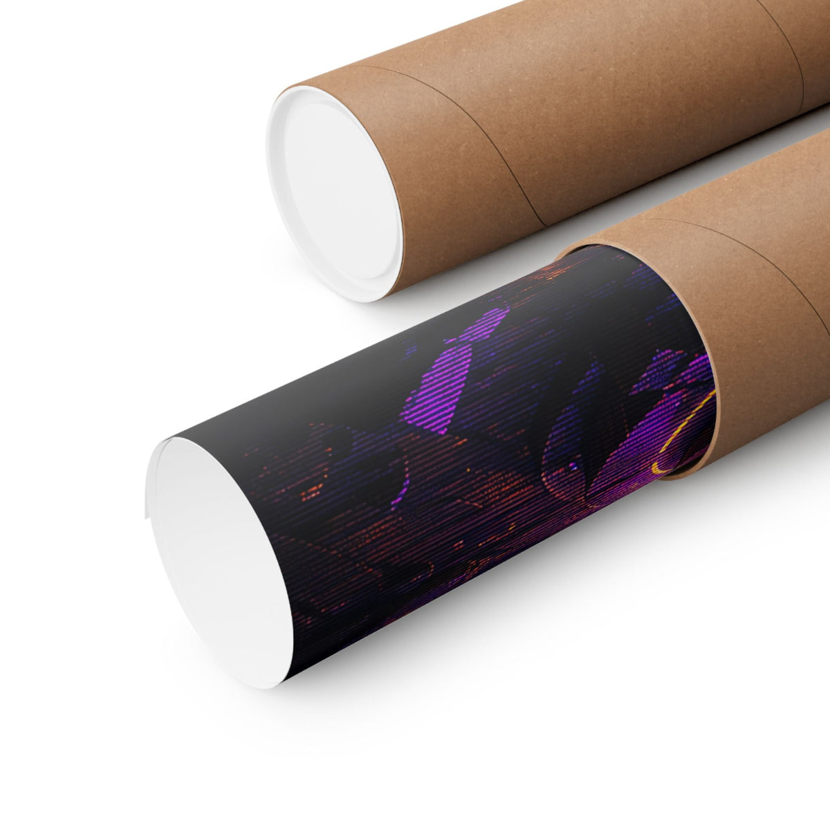Save Point Glowing In Darkness - Gaming Culture Art Print (Matte Poster) - Moikas