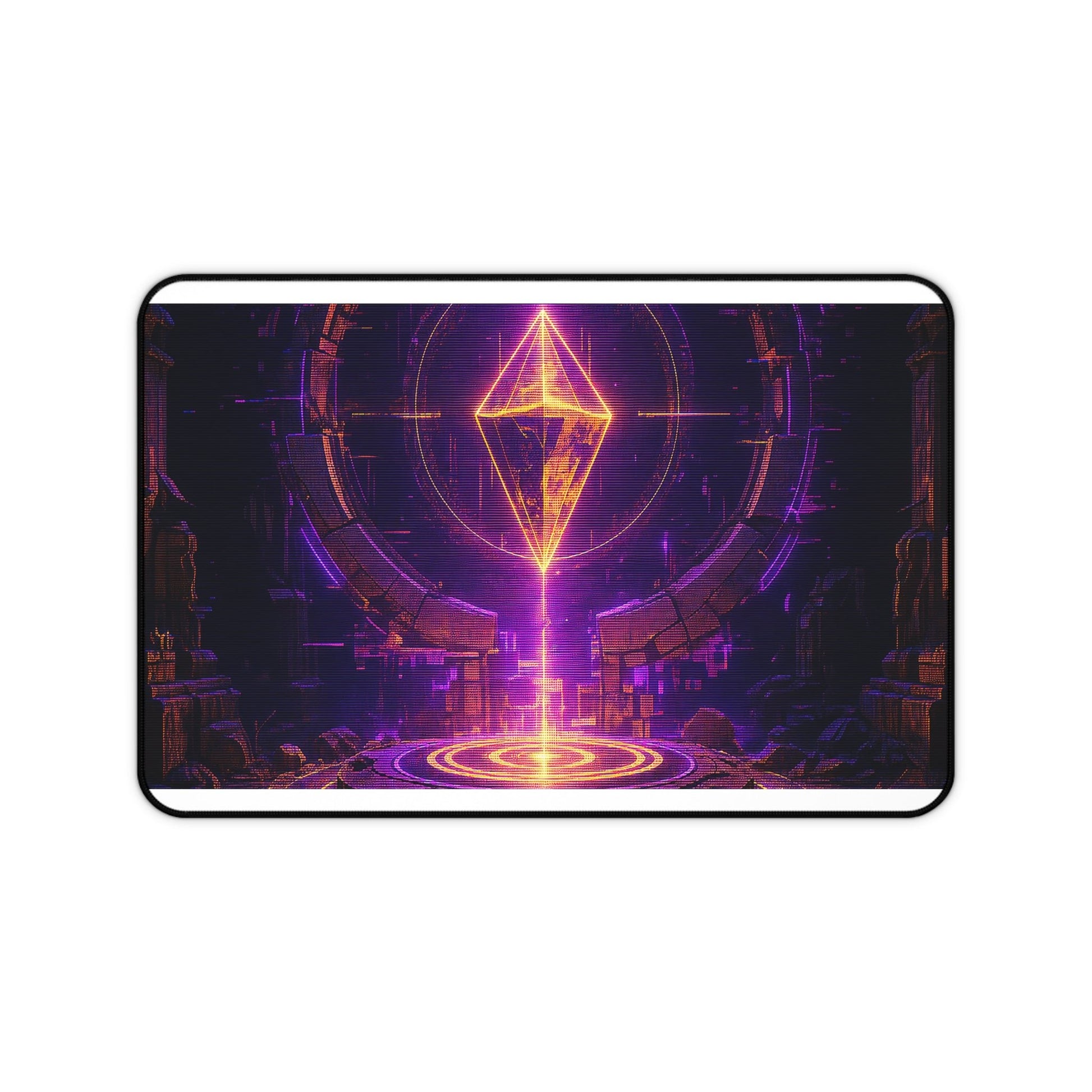 Save Point Glowing In Darkness - Gaming Culture Gaming Desk Mat - Moikas