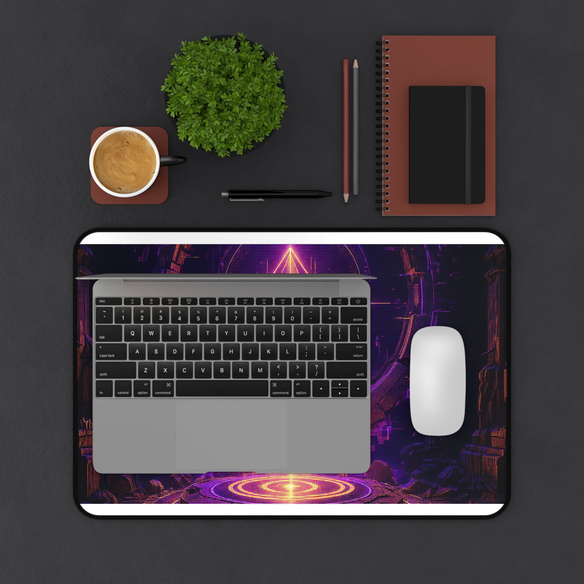 Save Point Glowing In Darkness - Gaming Culture Gaming Desk Mat - Moikas