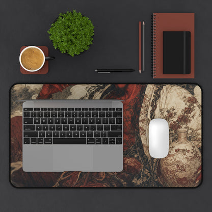 Shuten Doji Sake Demon - Japanese Mythology Gaming Desk Mat - Moikas