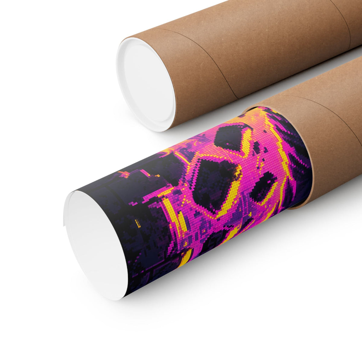Speedrunner Breaking Through Wall - Gaming Culture Art Print (Matte Poster) - Moikas