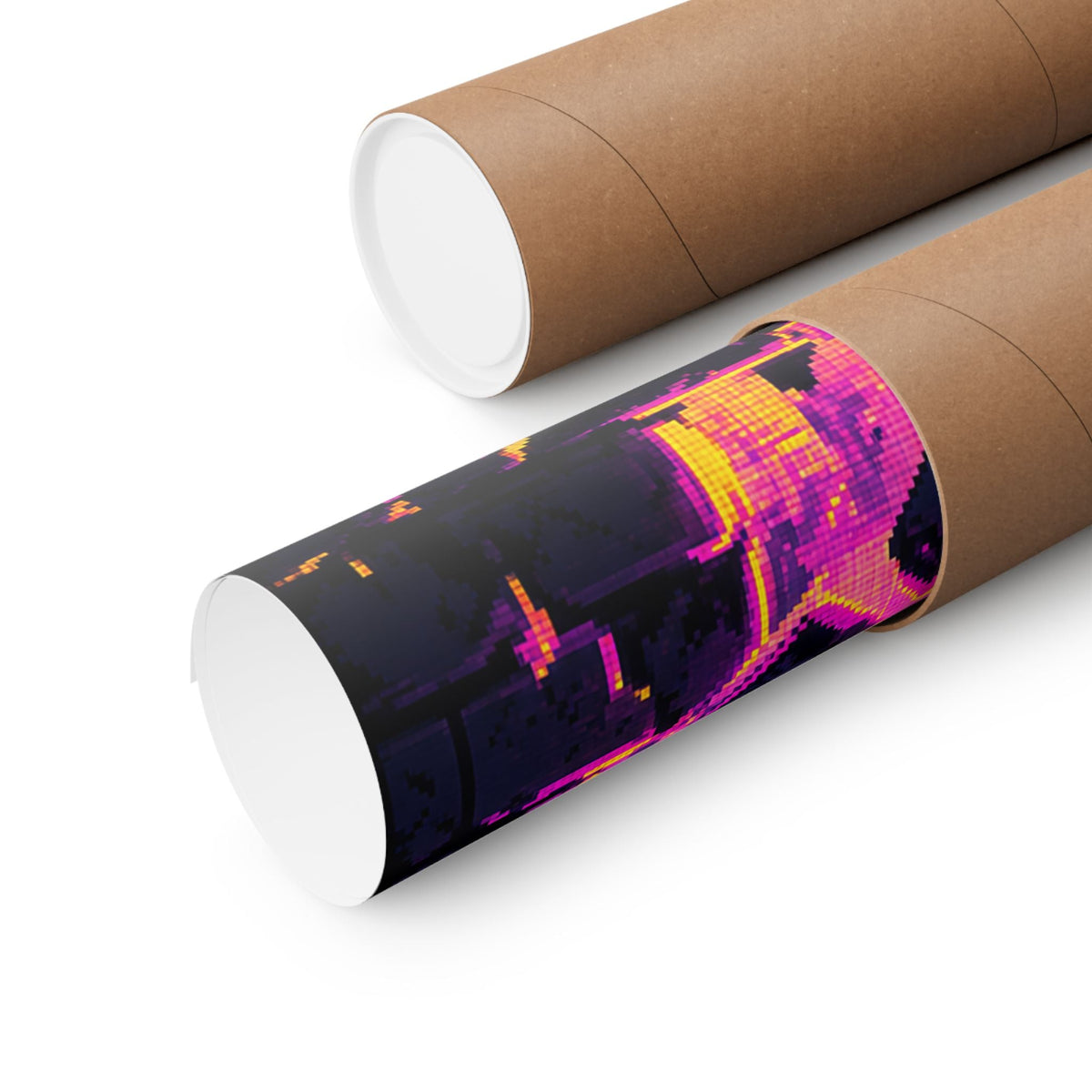 Speedrunner Breaking Through Wall - Gaming Culture Art Print (Matte Poster) - Moikas