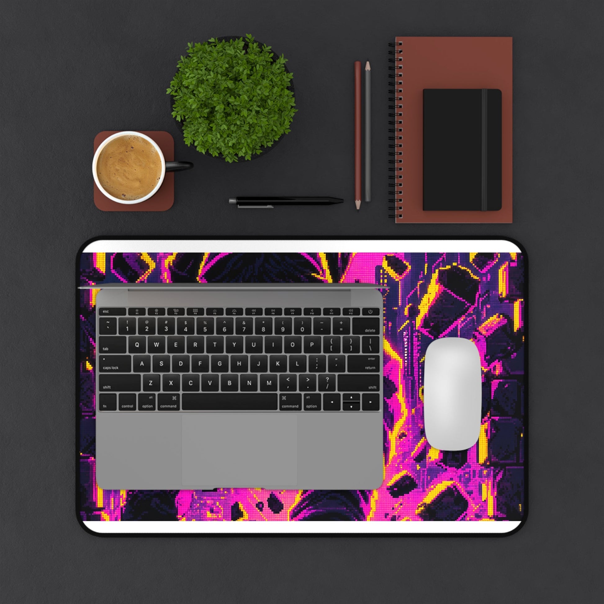 Speedrunner Breaking Through Wall - Gaming Culture Gaming Desk Mat - Moikas