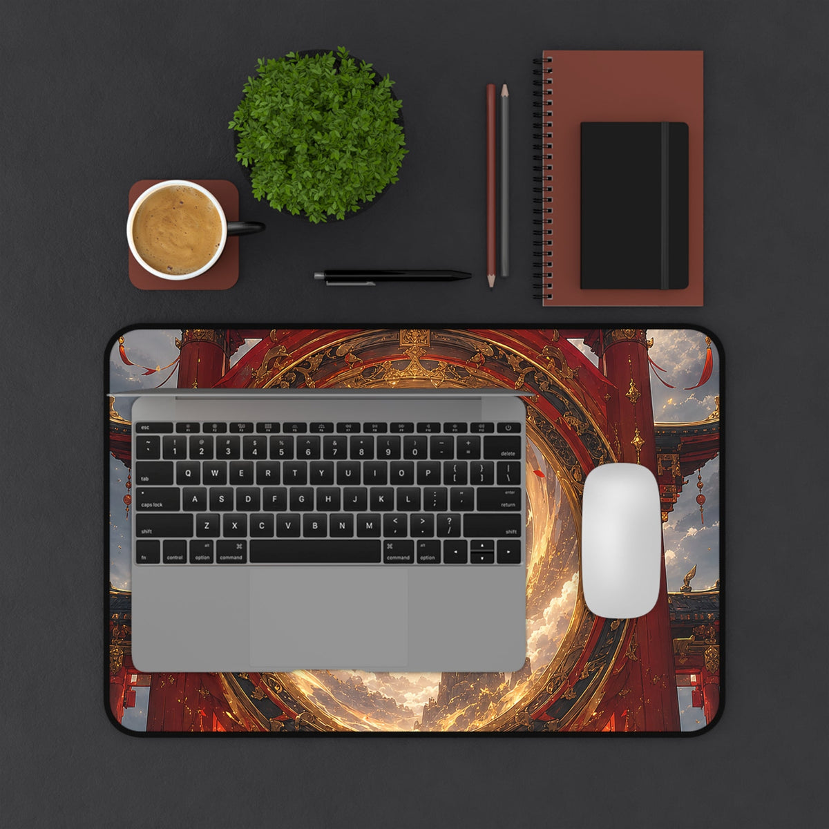 Spirit Realm Gateway - Anime Manga Gaming Desk Mat - Moikas