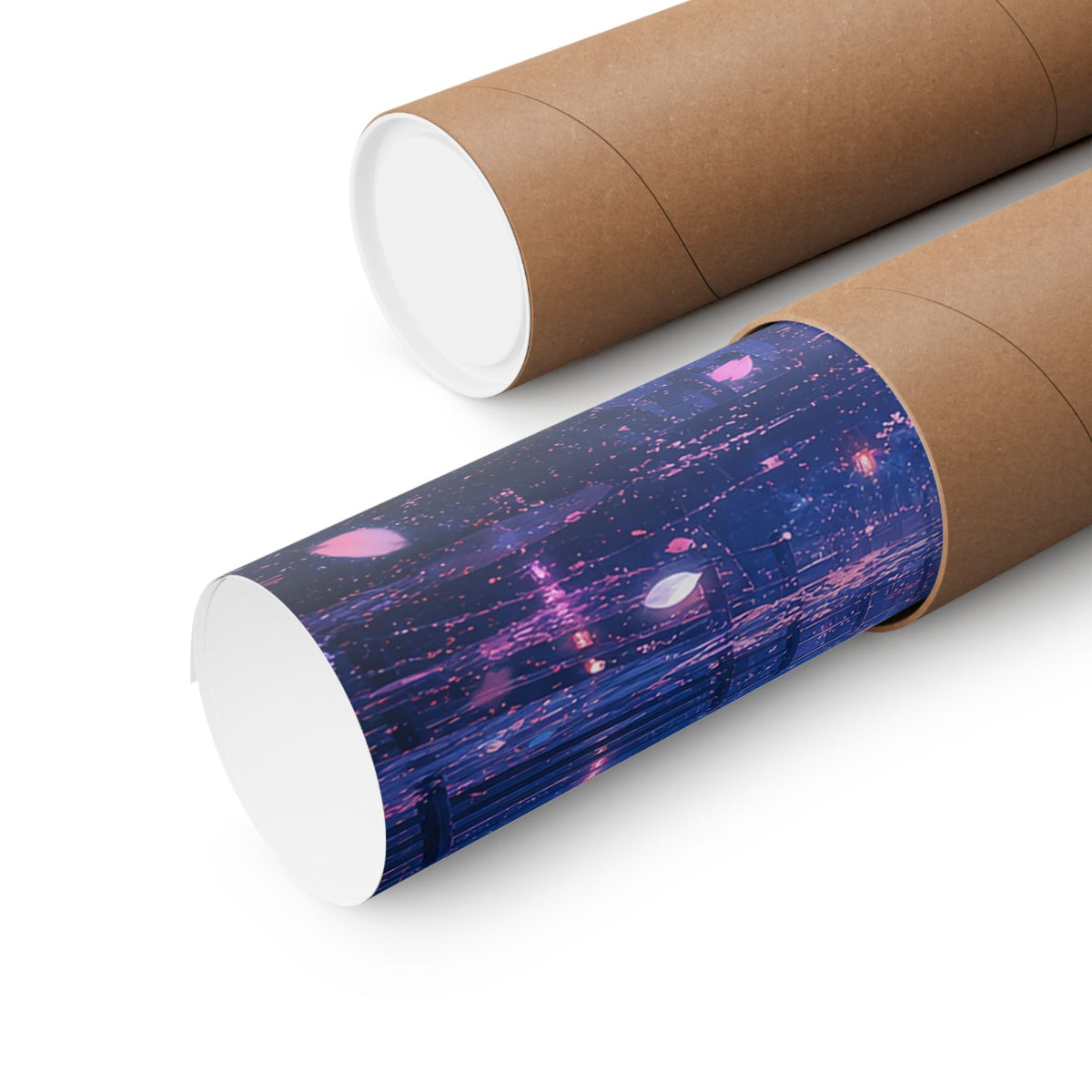 Spirit World Overlapping With Reality - Anime Manga Art Print (Matte Poster) - Moikas