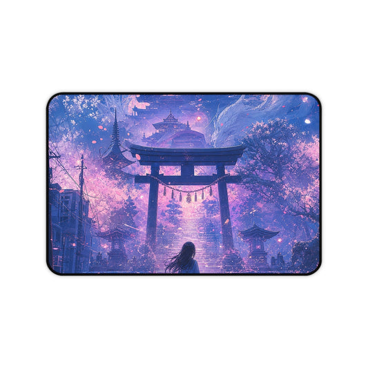 Spirit World Overlapping With Reality - Anime Manga Gaming Desk Mat - Moikas