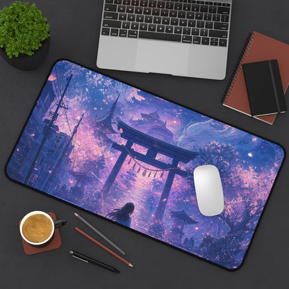 Spirit World Overlapping With Reality - Anime Manga Gaming Desk Mat - Moikas