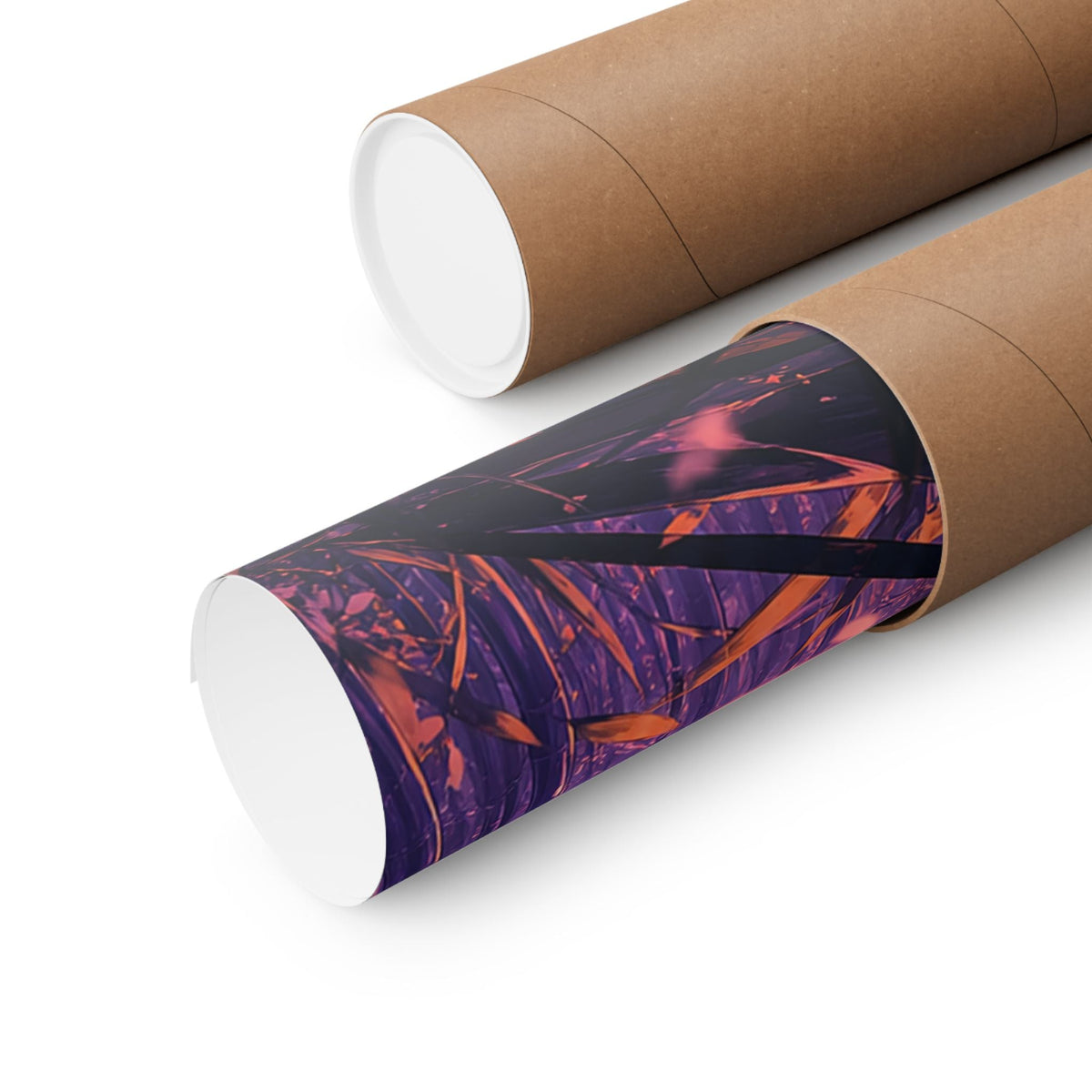 Swordsmin Bamboo Grove - Anime Manga Art Print (Matte Poster) - Moikas