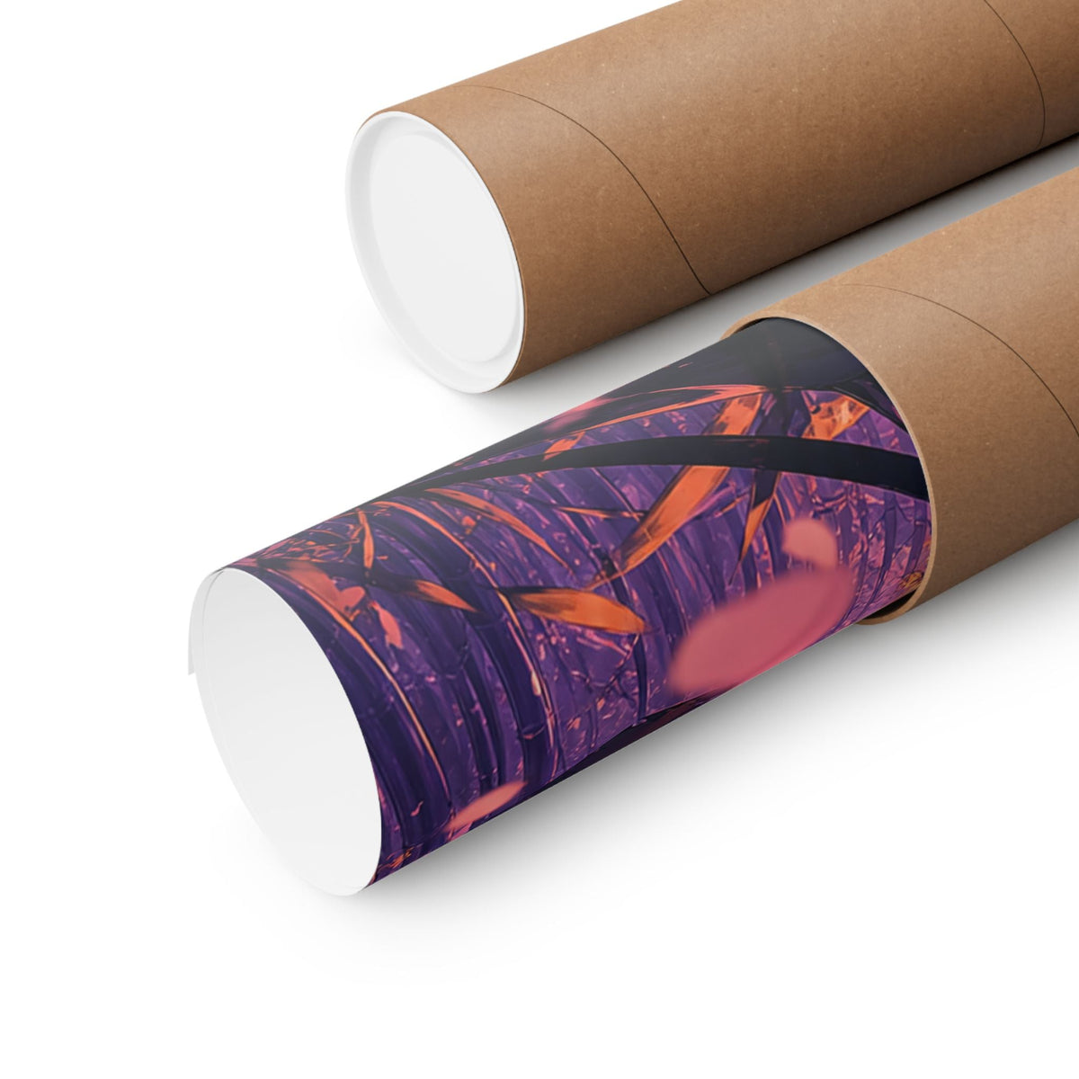 Swordsmin Bamboo Grove - Anime Manga Art Print (Matte Poster) - Moikas