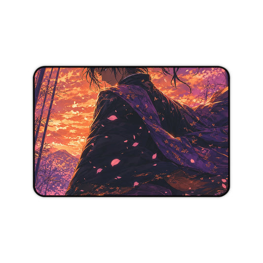 Swordsmin Bamboo Grove - Anime Manga Gaming Desk Mat - Moikas