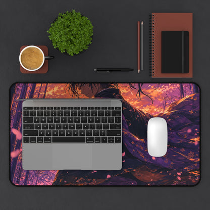 Swordsmin Bamboo Grove - Anime Manga Gaming Desk Mat - Moikas