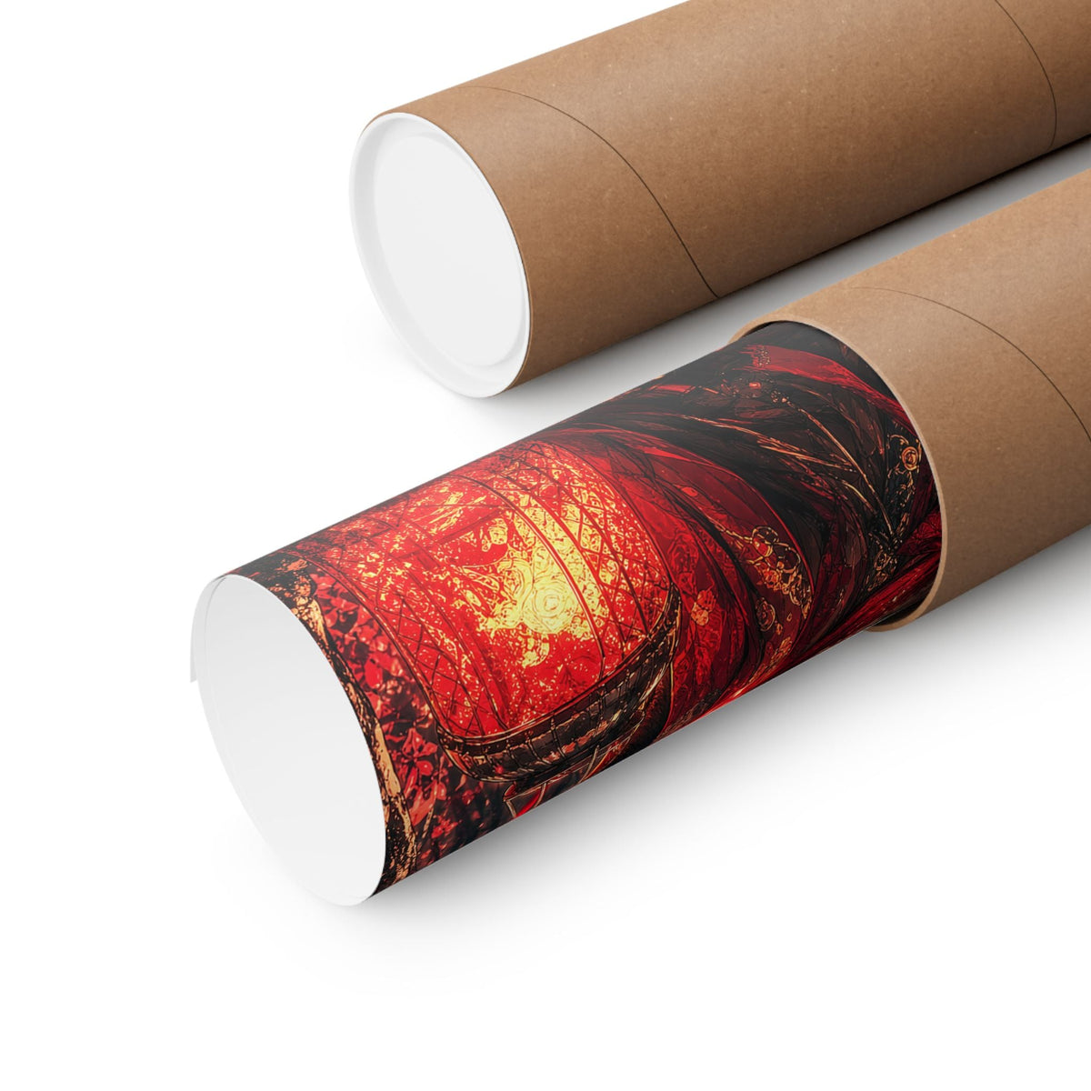 Tanuki In Forest - Anime Manga Art Print (Matte Poster) - Moikas