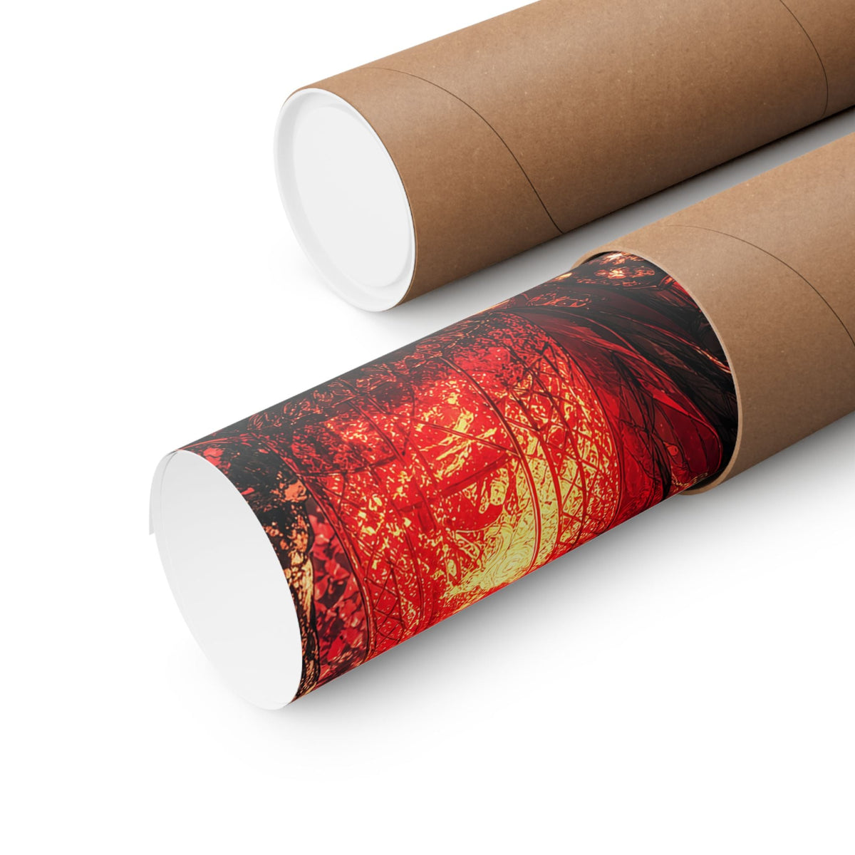 Tanuki In Forest - Anime Manga Art Print (Matte Poster) - Moikas