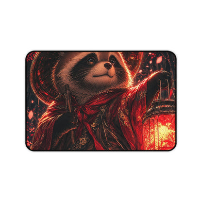 Tanuki In Forest - Anime Manga Gaming Desk Mat - Moikas