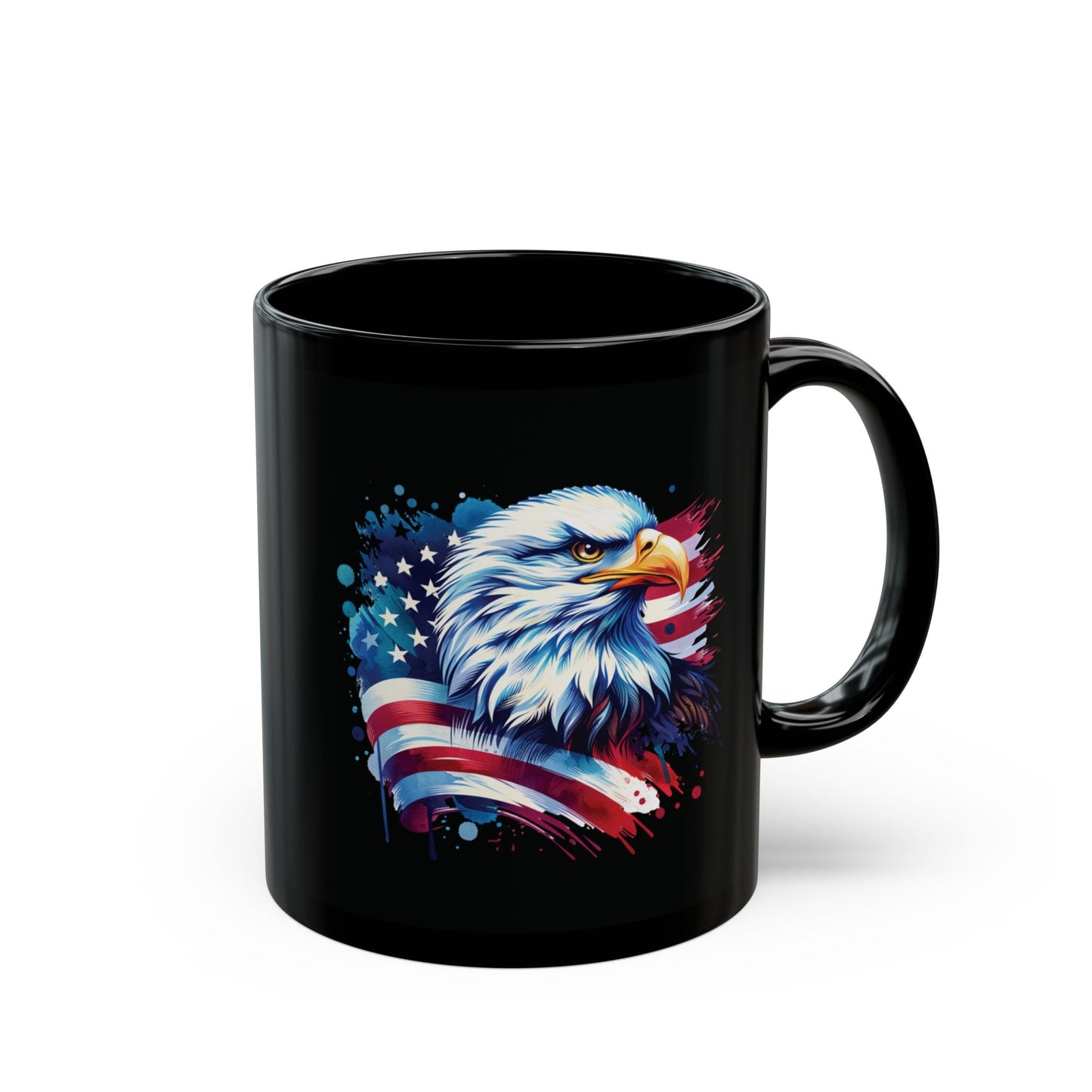 TRUMP 2024 Election Mug | Inspirational Cup, Video Game Coffee Cup, Office Or Election Gift | Black Coffee Mug (11/15oz) - Moikas