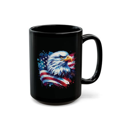 TRUMP 2024 Election Mug | Inspirational Cup, Video Game Coffee Cup, Office Or Election Gift | Black Coffee Mug (11/15oz) - Moikas