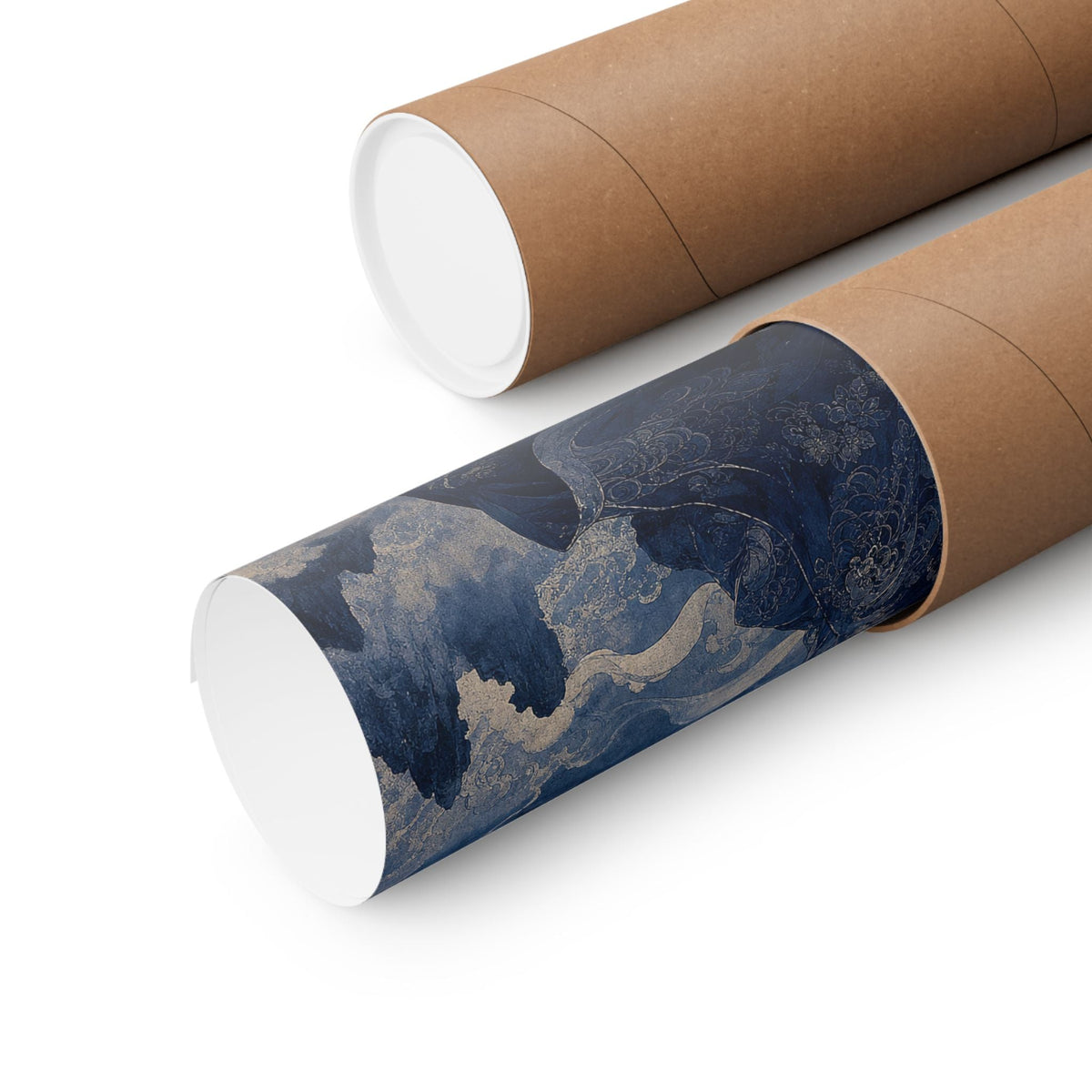 Tsukuyomi Moon God - Japanese Mythology Art Print (Matte Poster) - Moikas