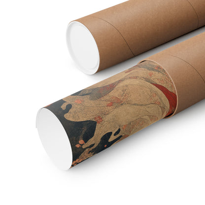 Ubume Ghost Mother - Japanese Mythology Art Print (Matte Poster) - Moikas