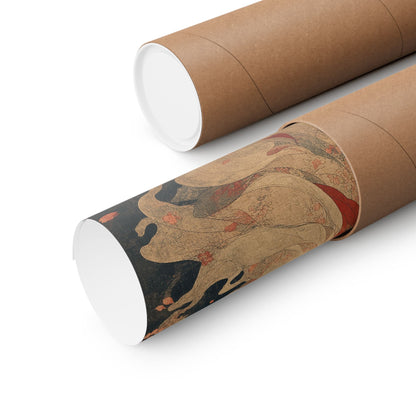 Ubume Ghost Mother - Japanese Mythology Art Print (Matte Poster) - Moikas