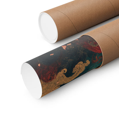 Ushi Oni Ox Demon - Japanese Mythology Art Print (Matte Poster) - Moikas