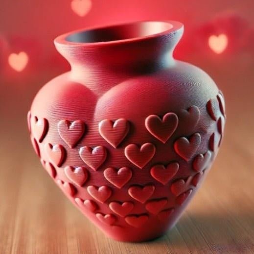 Valentine’s Heart Vase - Moikas
