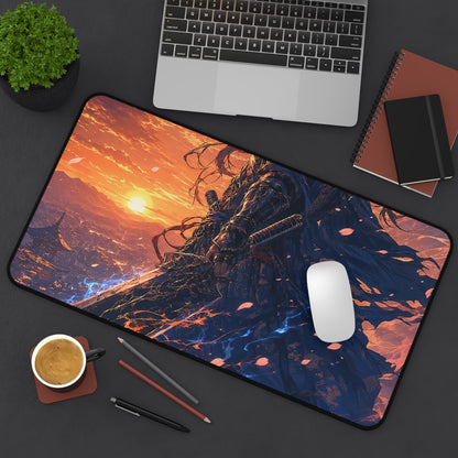 Warrior With Massive Sword - Anime Manga Gaming Desk Mat - Moikas