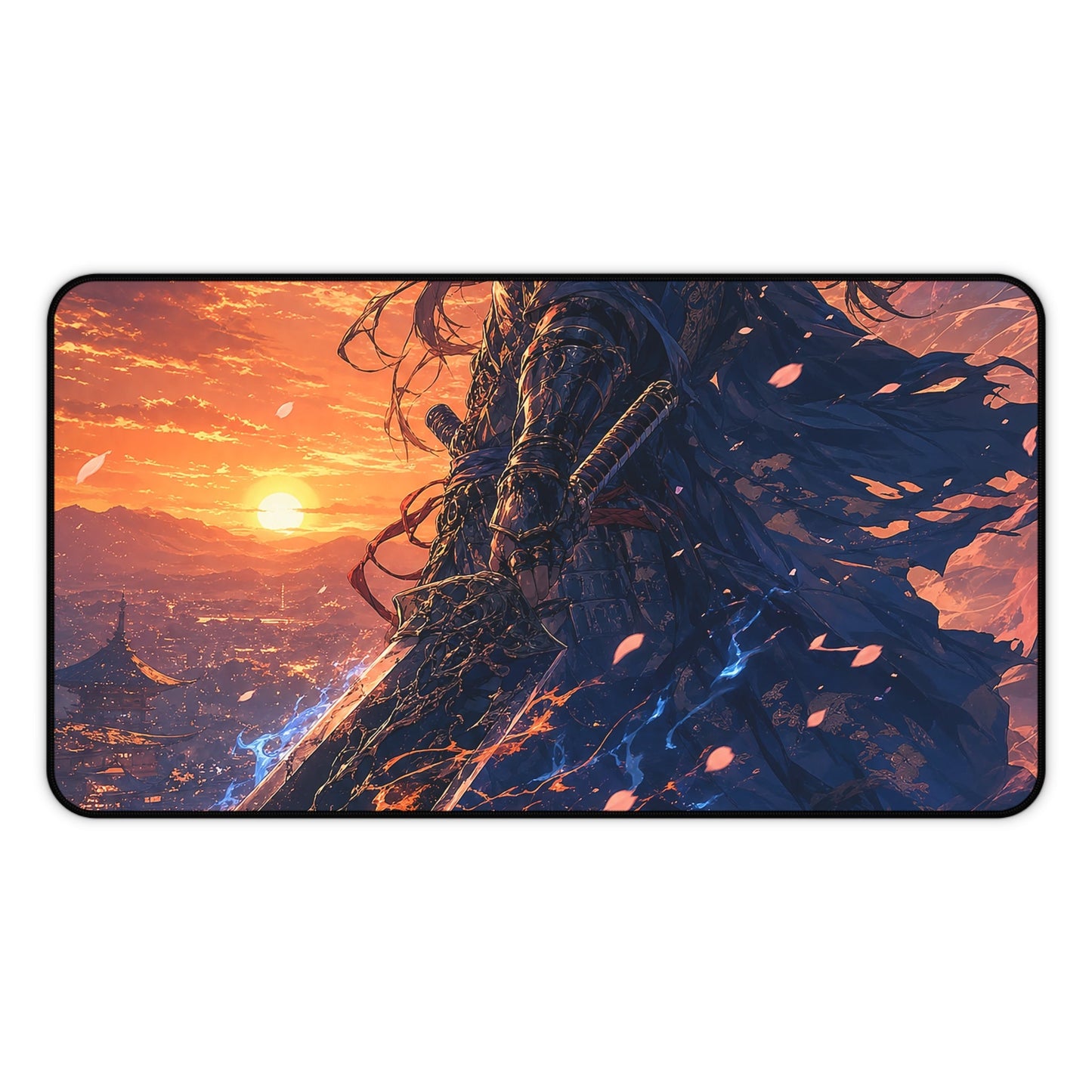 Warrior With Massive Sword - Anime Manga Gaming Desk Mat - Moikas