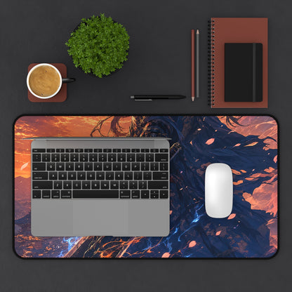 Warrior With Massive Sword - Anime Manga Gaming Desk Mat - Moikas