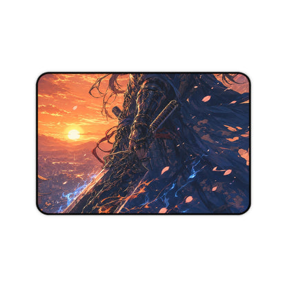Warrior With Massive Sword - Anime Manga Gaming Desk Mat - Moikas