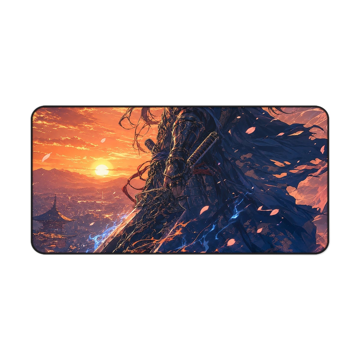 Warrior With Massive Sword - Anime Manga Gaming Desk Mat - Moikas