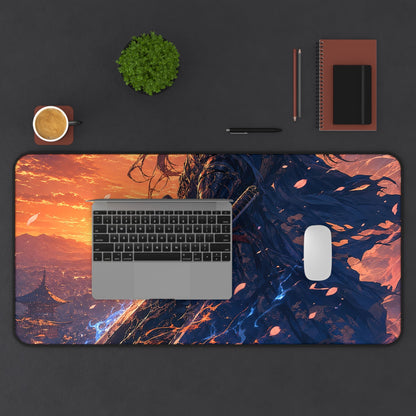 Warrior With Massive Sword - Anime Manga Gaming Desk Mat - Moikas