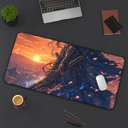 Warrior With Massive Sword - Anime Manga Gaming Desk Mat - Moikas